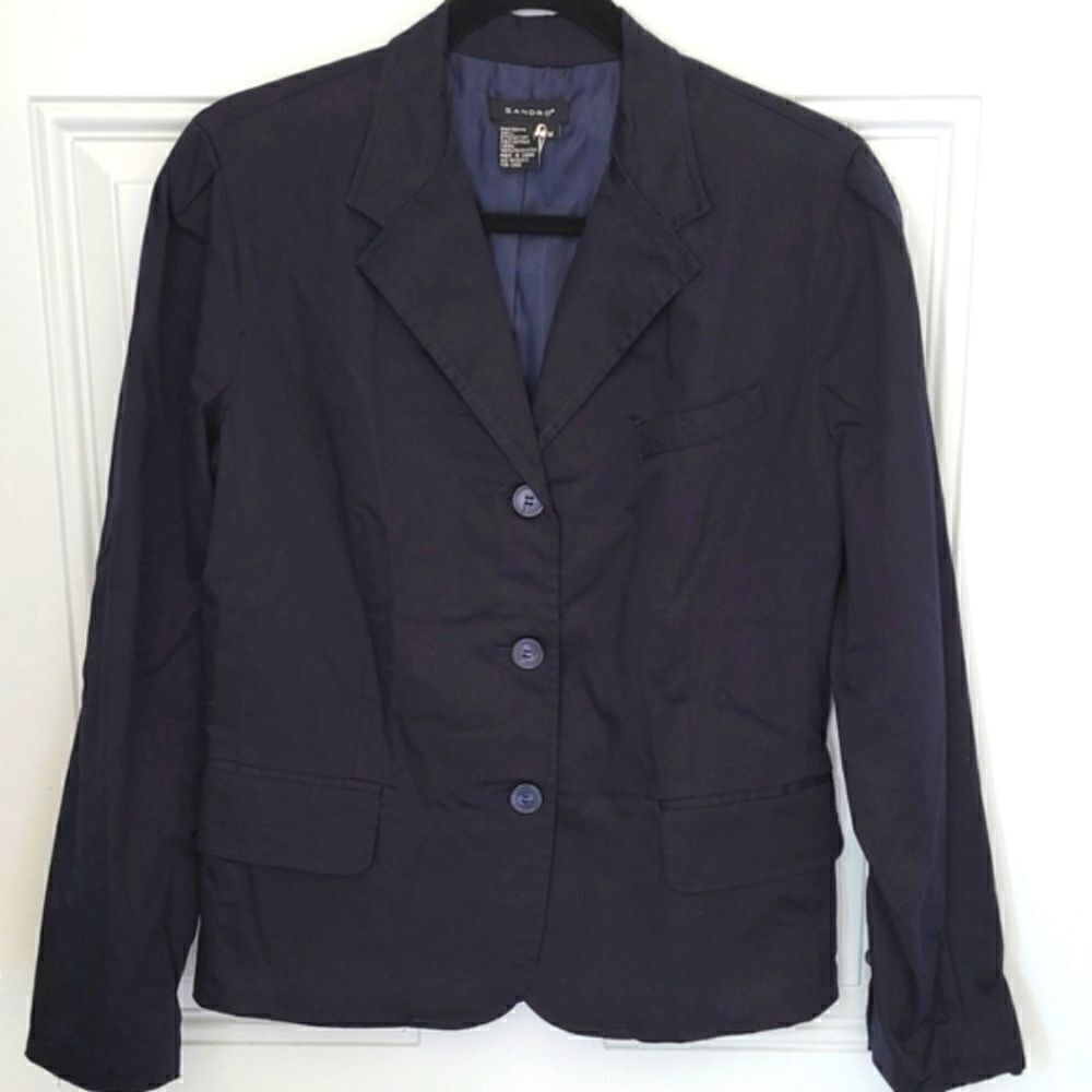 Sandro Vintage Navy Blue blazer size M